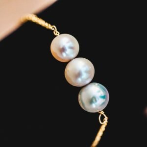 Three Pearl Bracelet