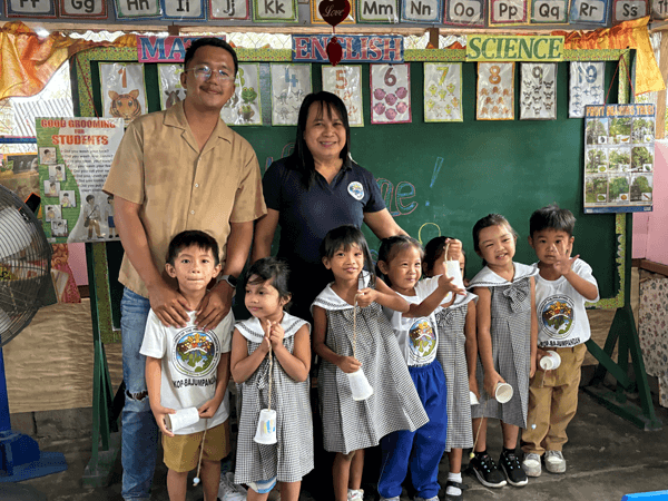 Ronilo Gives Back to LCP Preschools