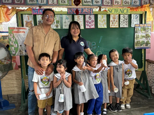 Ronilo Gives Back to LCP Preschools